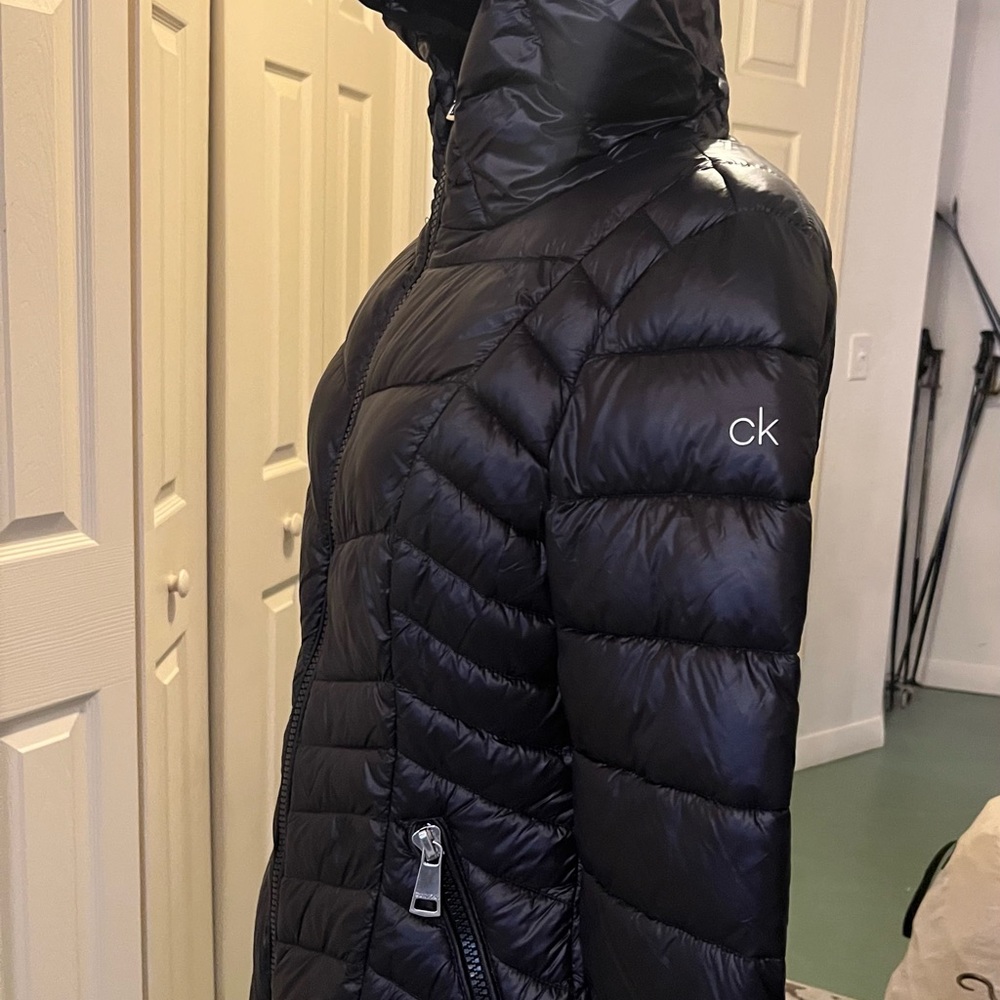 CK packable puffer coat size small